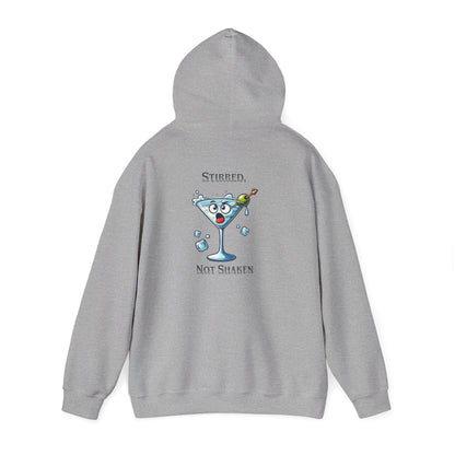 Not Shaken Martini Hoodie – Cute Cocktail Graphic Hooded Sweatshirt