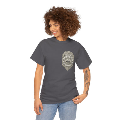 Not All Heroes Stand Tall – Firefighter Tribute Tee