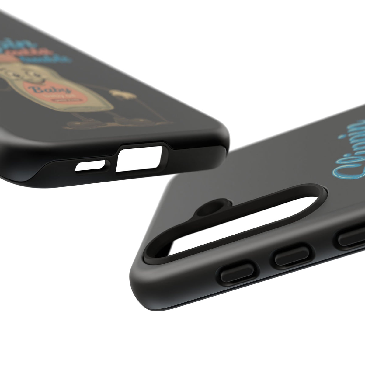 Phone Case — Retro 'Slippin Outta Trouble' Baby Bottle Design