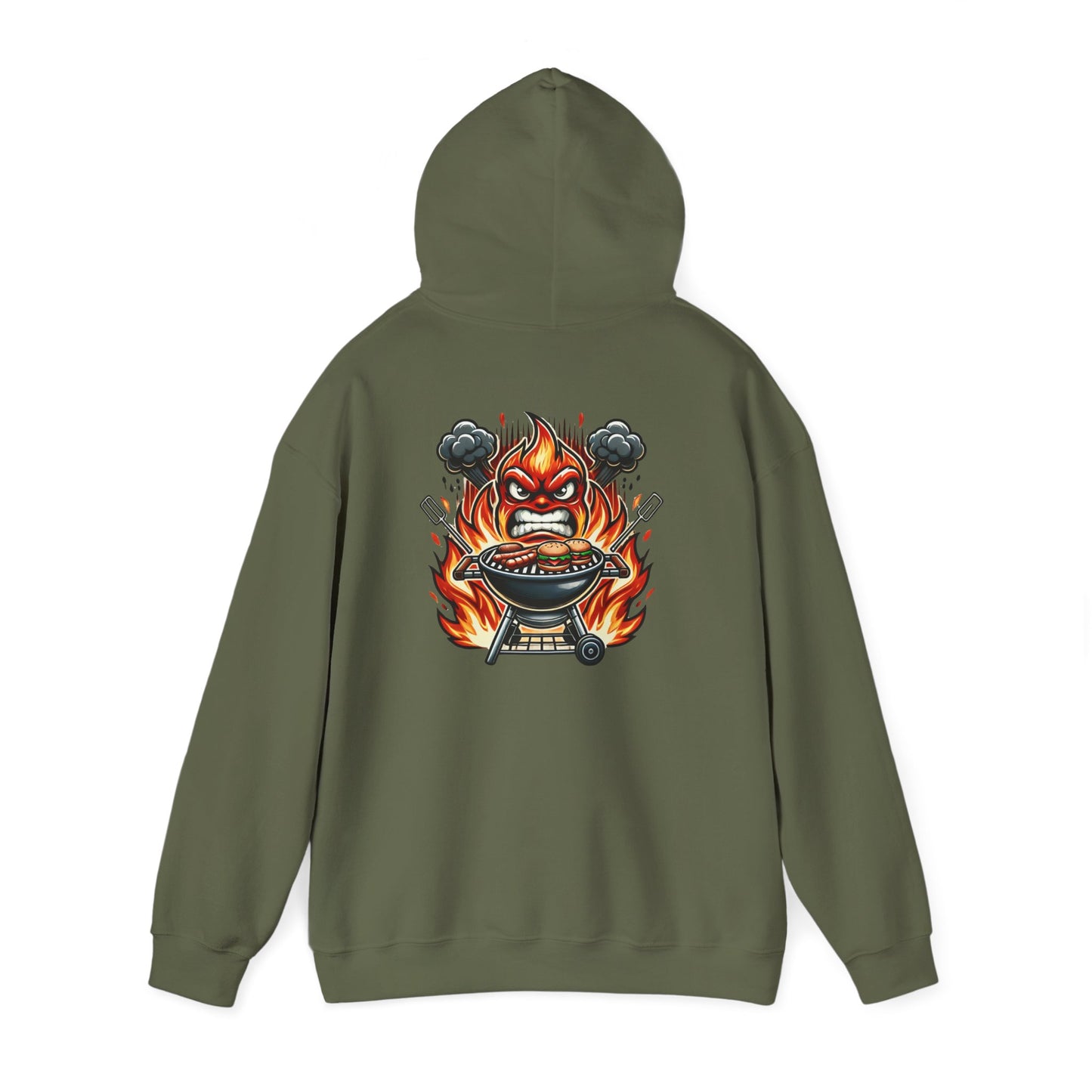 Grillmaster Hoodie – Fire Fueled, Meat Approved