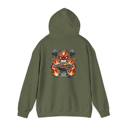 Grillmaster Hoodie – Fire Fueled, Meat Approved