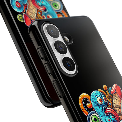Octopus Surf Phone Case — Colorful Nautical Art Protective Phone Cover