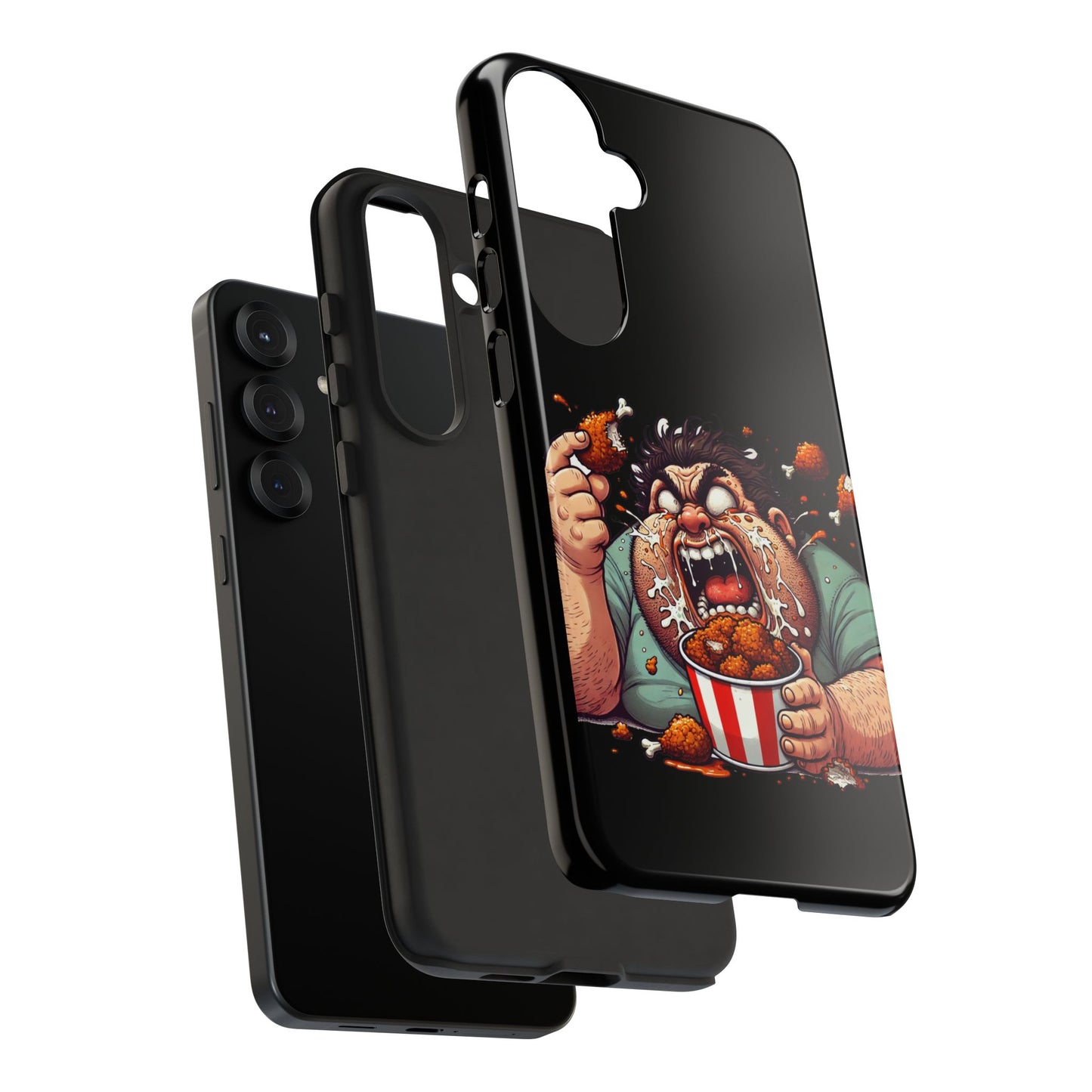 Phone Case — "Tough Cases" Chicken Wing Feast Graphic