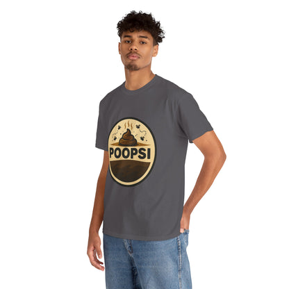 Poopsi Logo Tee | Funny Poop Graphic T-Shirt