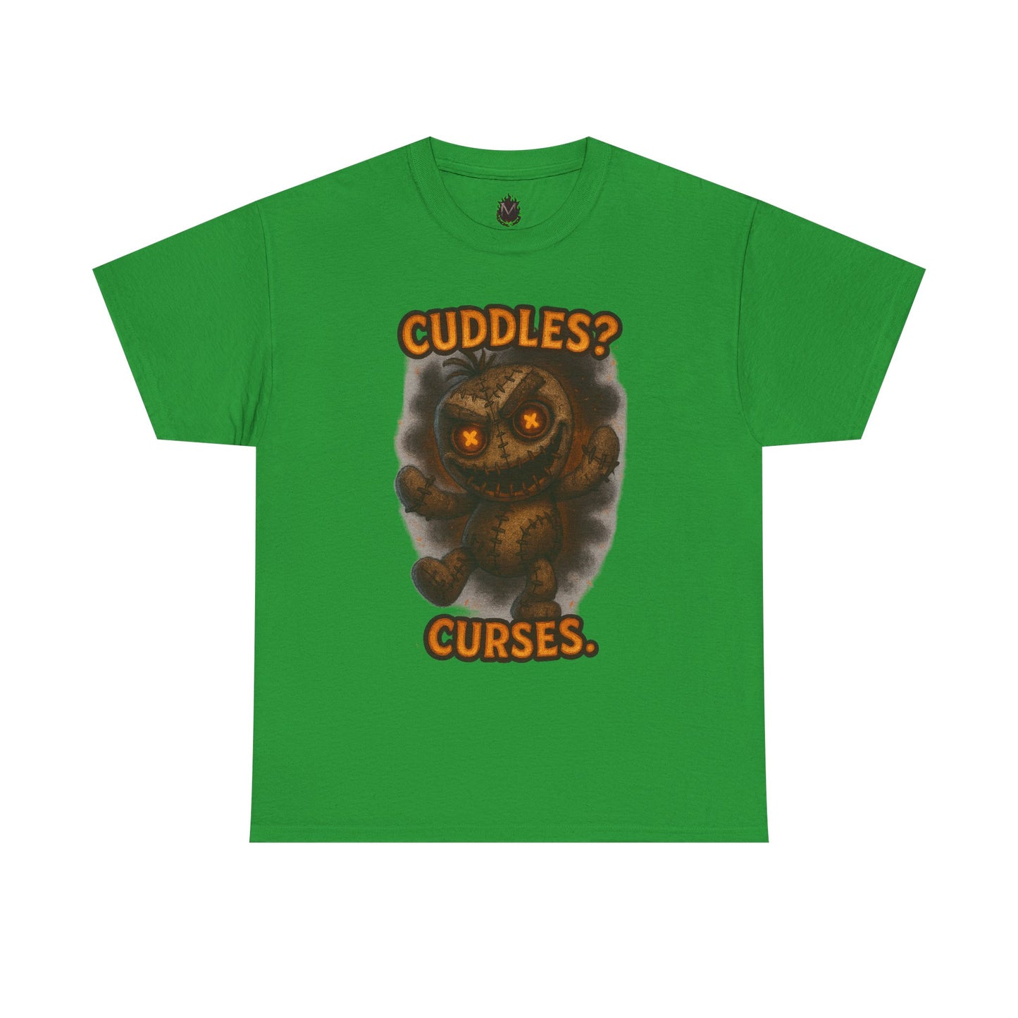 Cuddles? Curses. bear graphic tee | T-Shirt
