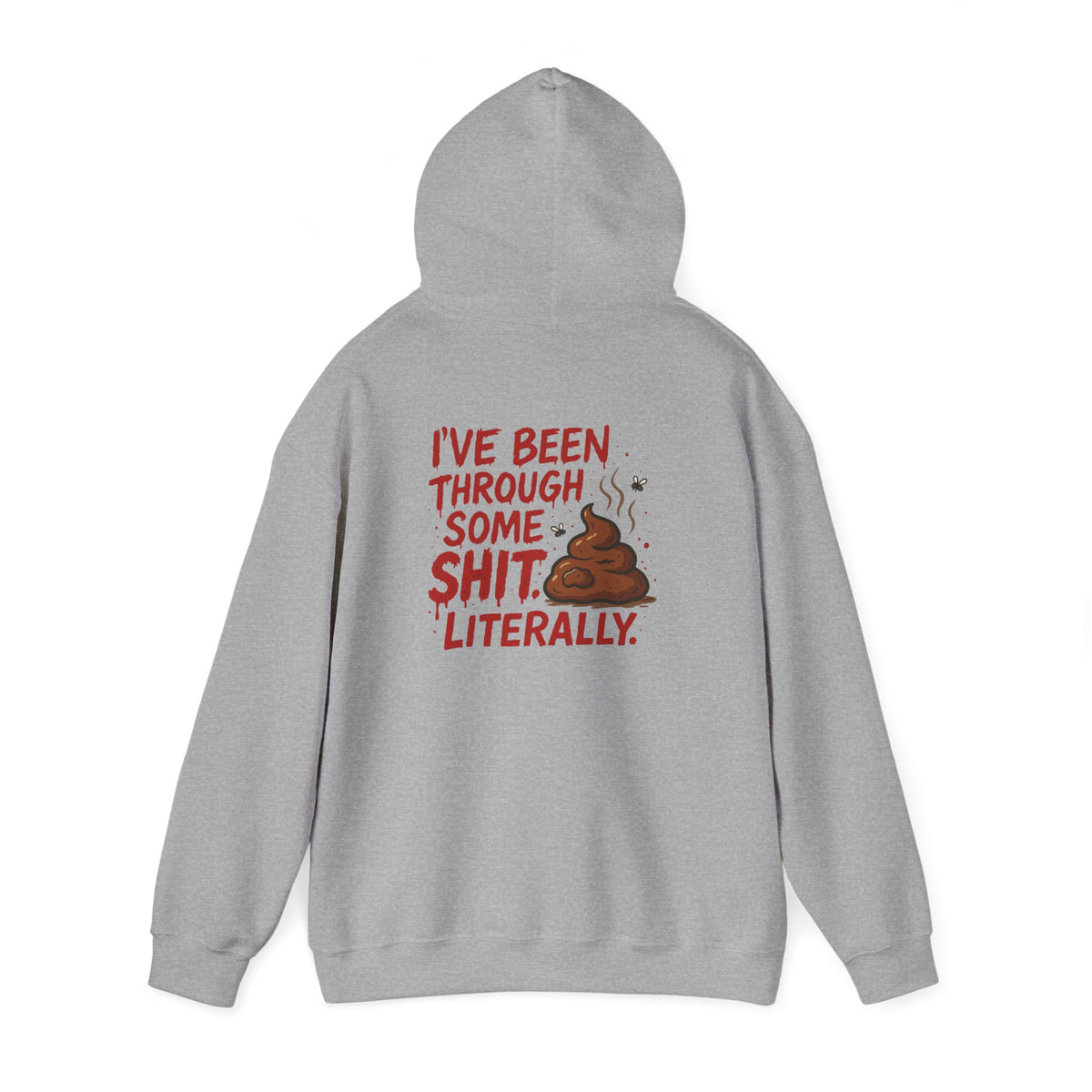 I've Been Through Some Shit Literally Hoodie — Funny Graphic Pullover