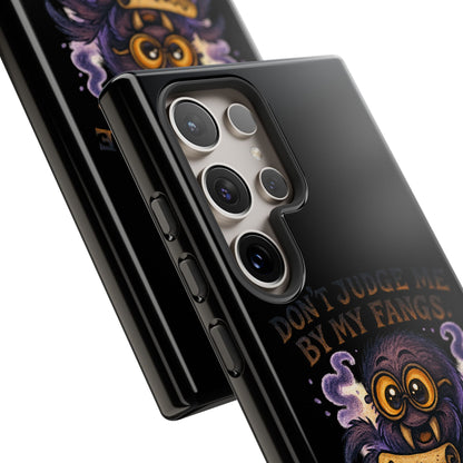 Phone Case — Fiery One-Eyed Demon with "I See Your Soul... And It's Disappointing"