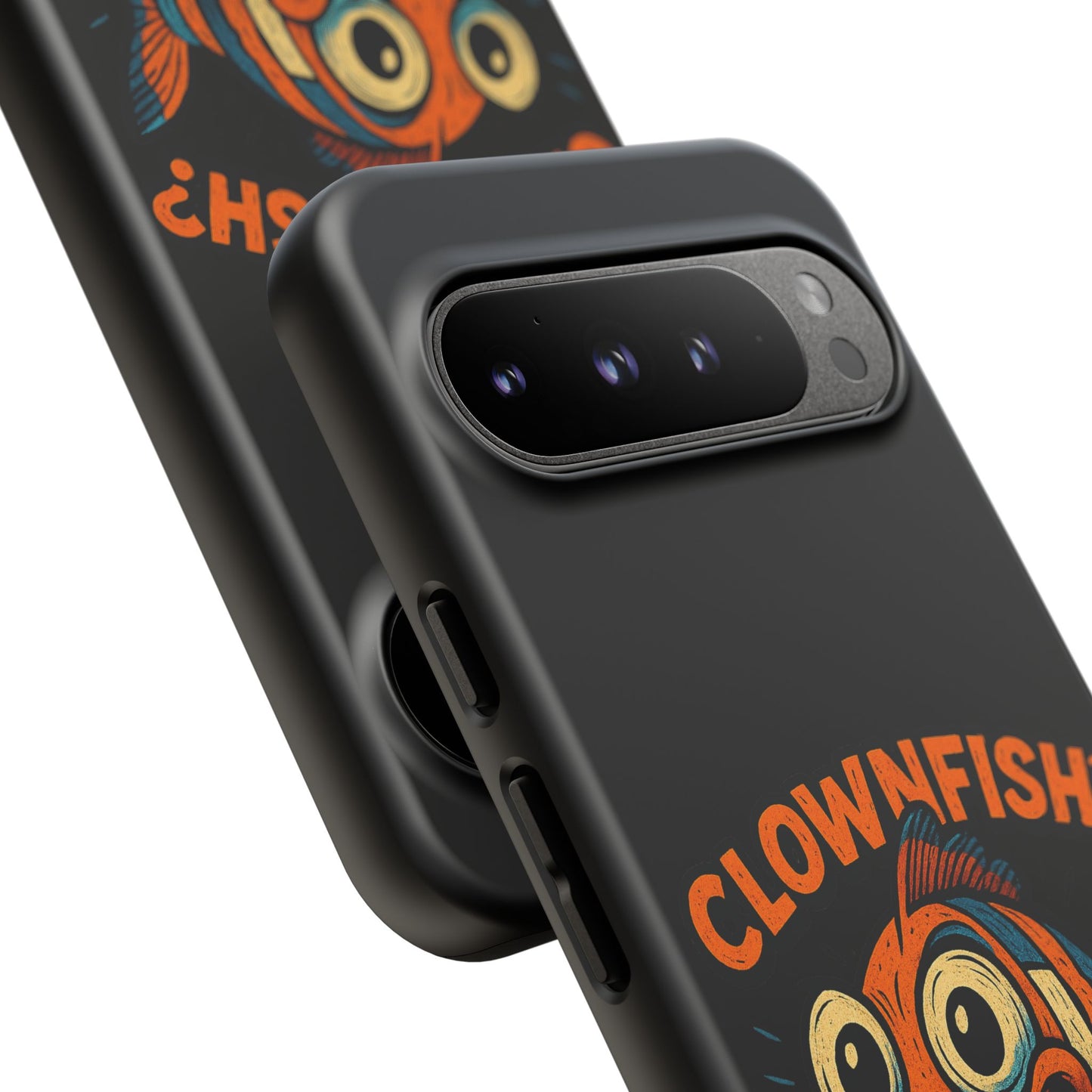Phone Case — “Clownfish? I’m a Killer Joke.” Funny Creepy Fish Graphic