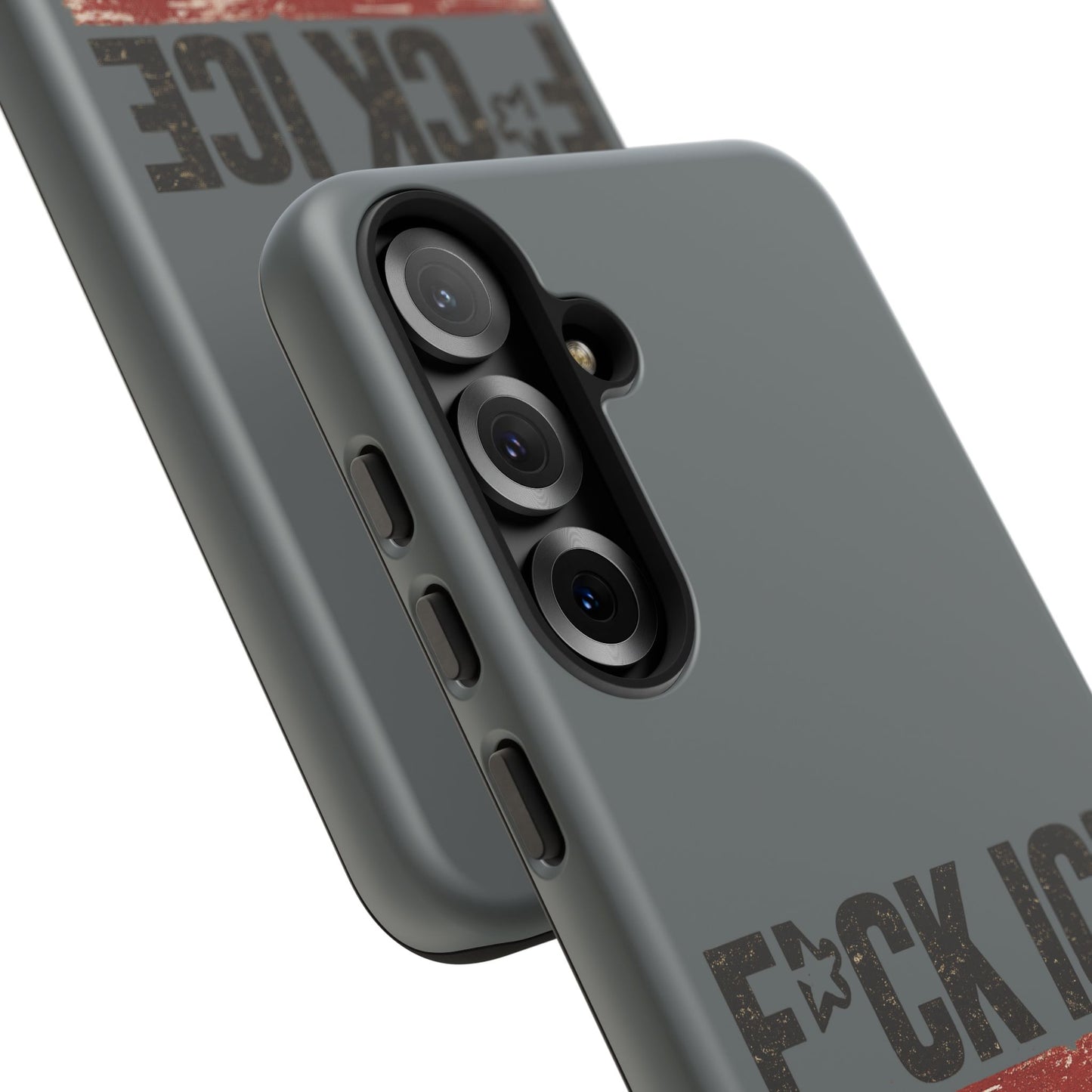 Phone Case - "F*CK ICE" Distressed Protest Design