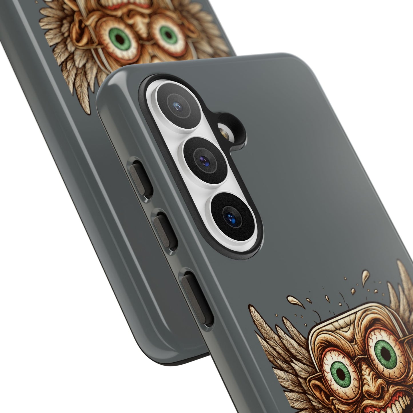 Phone Case — Funny Vintage Winged Toaster Design (“Your Opinion Has Less Absorbency”)