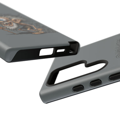Phone Case — Funny Grumpy Troll Design: “Get Off My Lawn” Protective Cover