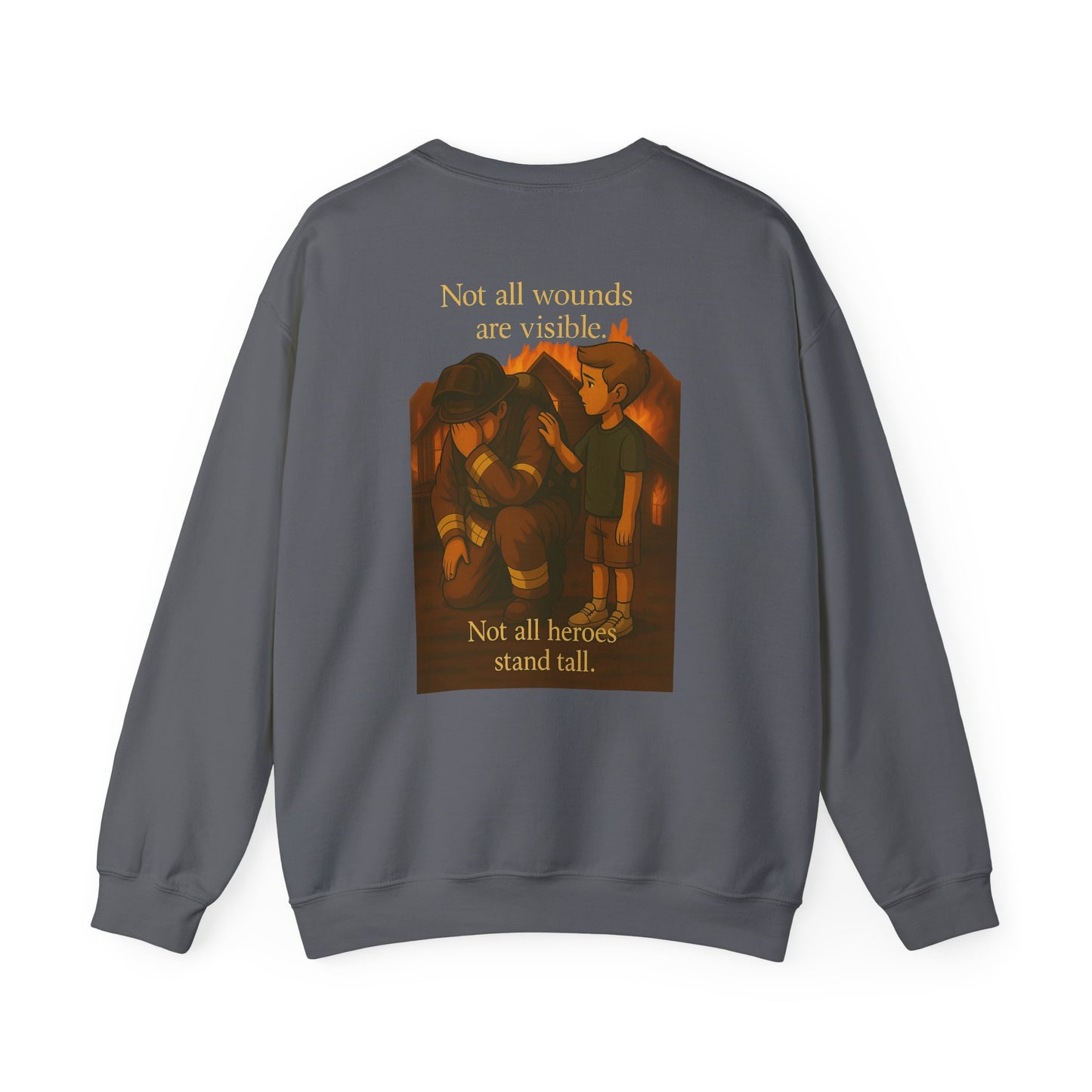 Not All Wounds Are Visible Crewneck Sweatshirt