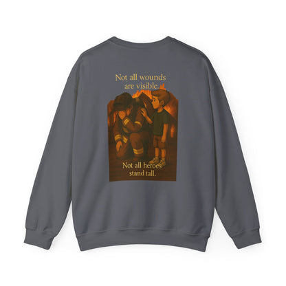 Not All Wounds Are Visible Crewneck Sweatshirt