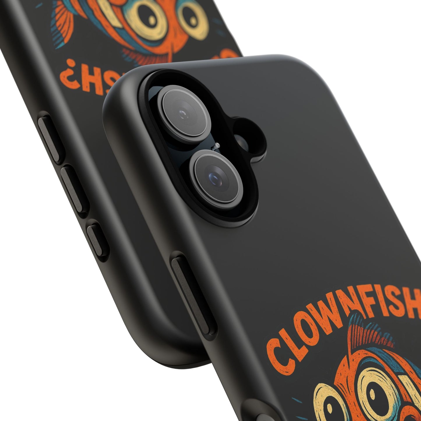 Phone Case — “Clownfish? I’m a Killer Joke.” Funny Creepy Fish Graphic