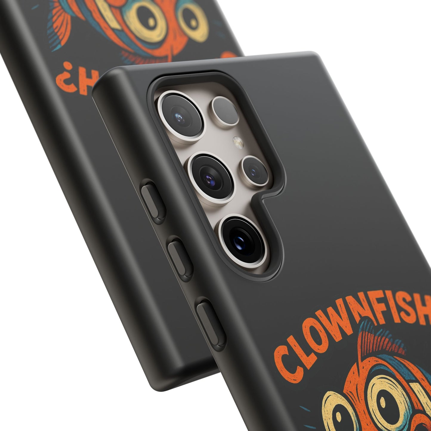 Phone Case — “Clownfish? I’m a Killer Joke.” Funny Creepy Fish Graphic
