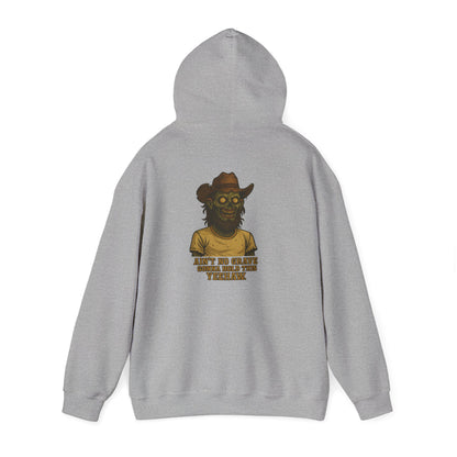 Hoodie - 'Ain't No Grave Could Hold This' Haunted Monster Graphic Pullover