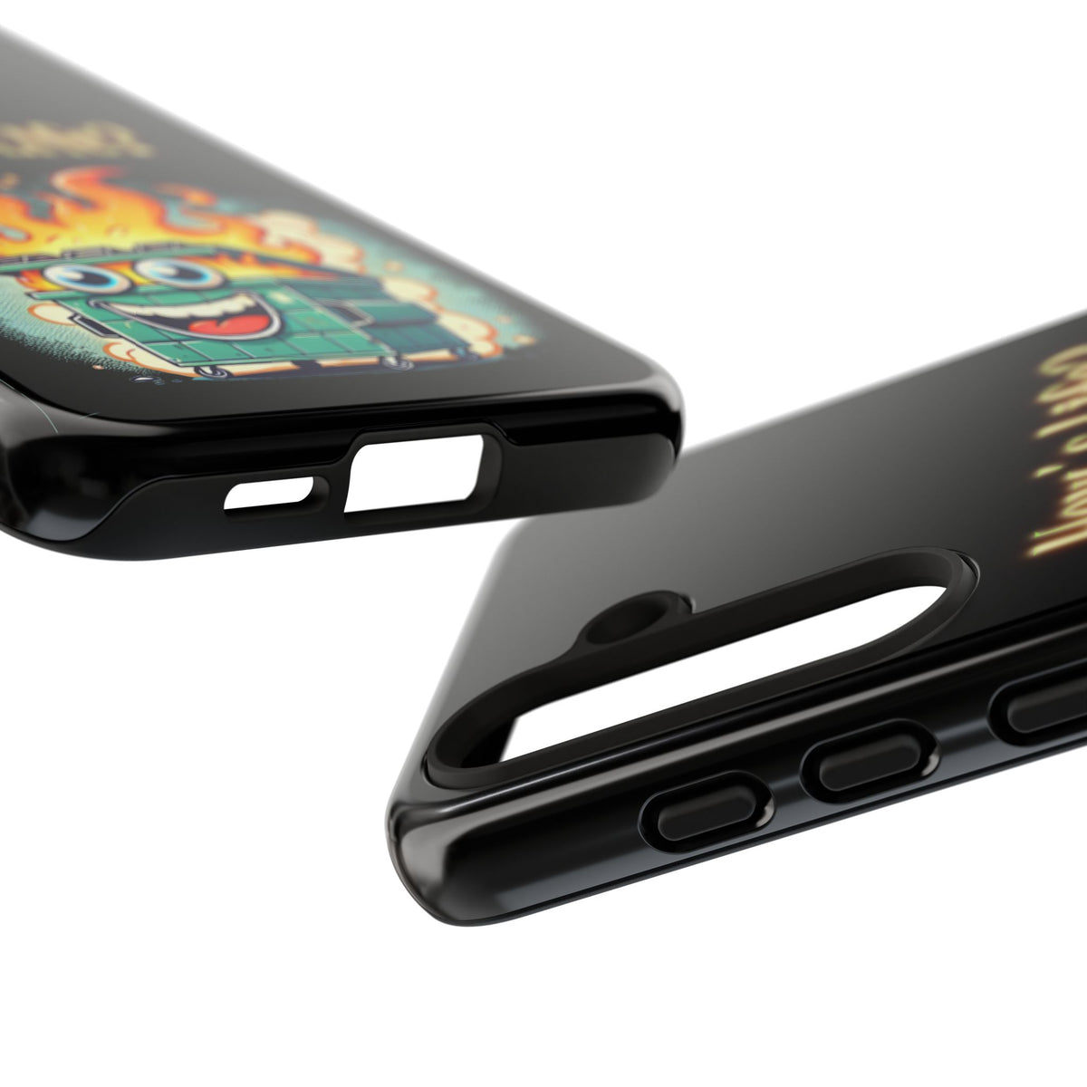 How's Life? Flaming Dumpster Phone Case