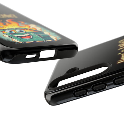 How's Life? Flaming Dumpster Phone Case