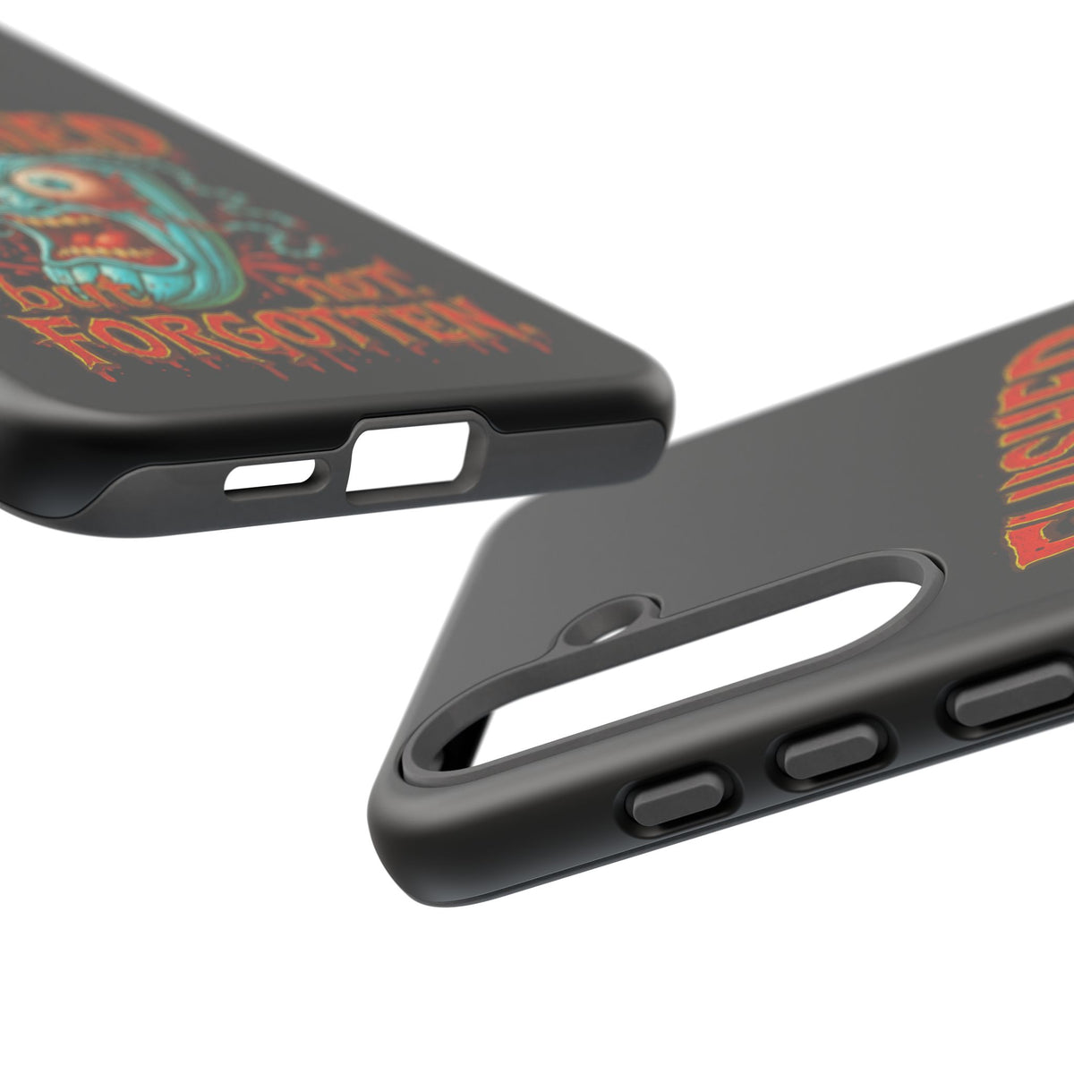 Phone Case — "Flushed But Not Forgotten" Horror Graphic iPhone Cover