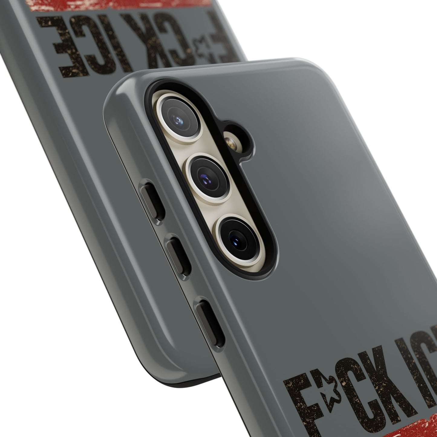 Phone Case - "F*CK ICE" Distressed Protest Design