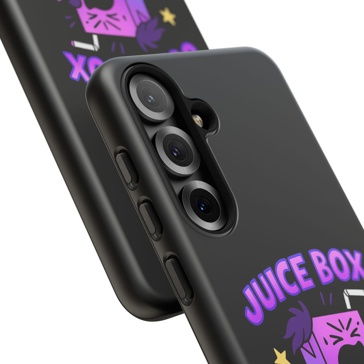 Phone Case — 'Juice Box Hero' Cute Cartoon Protective Cover