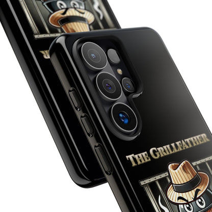 Grillfather Personalized Phone Case — Funny BBQ Smoker Design