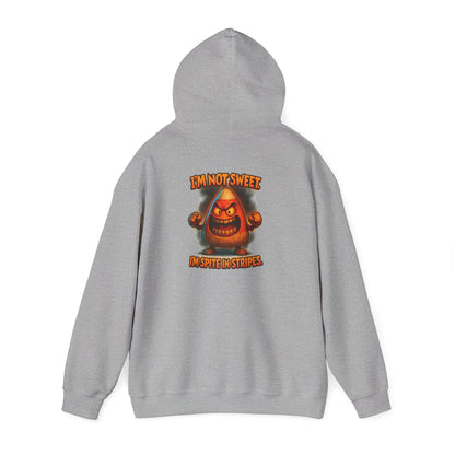 Hoodie — Angry Gnome Graphic "I'm No Gnome, In Spite of Stripes"