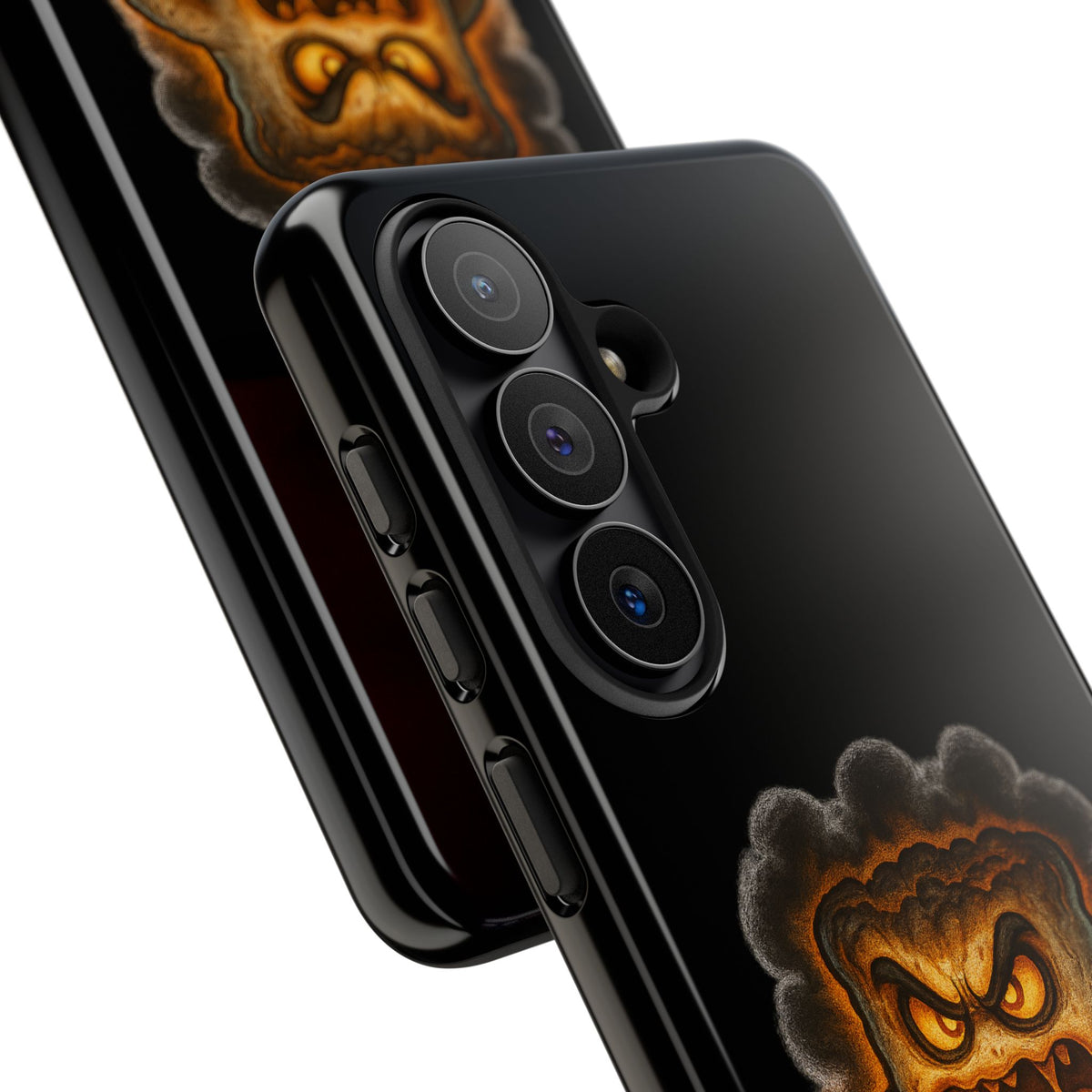Phone Case — 'Try Me, I Dare You' Angry Lava Monster Graphic