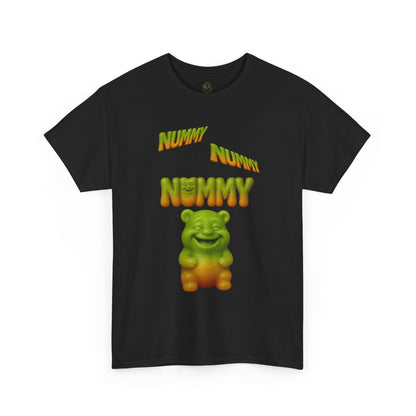 Nummy Gummy Tee — Cute Green Gummy Bear Graphic T-Shirt