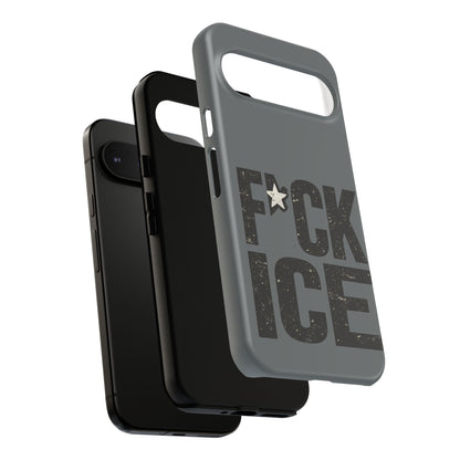 Phone Case — “F*CK ICE” Bold Protest Protective Case
