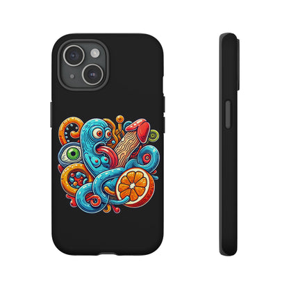 Octopus Surf Phone Case — Colorful Nautical Art Protective Phone Cover