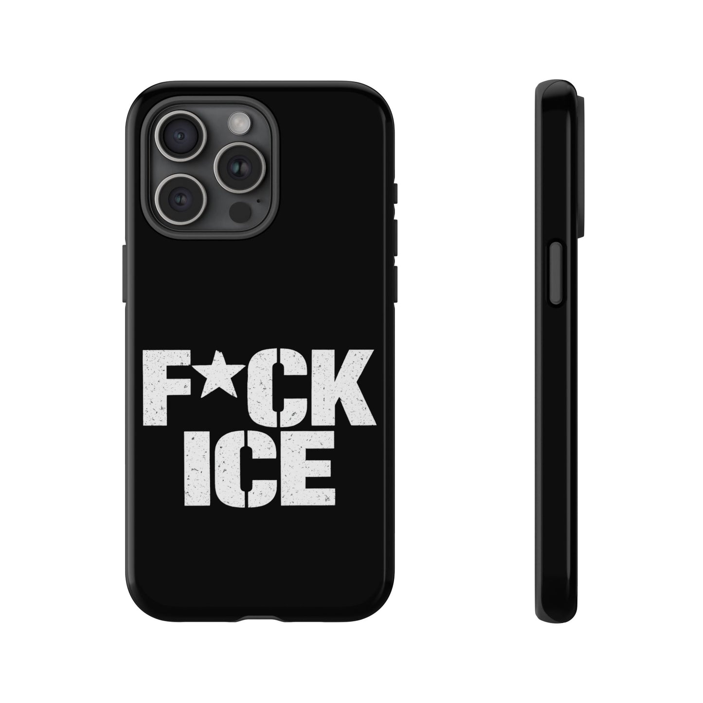 Phone Case — “F*CK ICE” Bold Protest Protective Cover