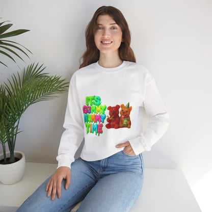 It’s Gummy Nummy Time Crewneck Sweatshirt