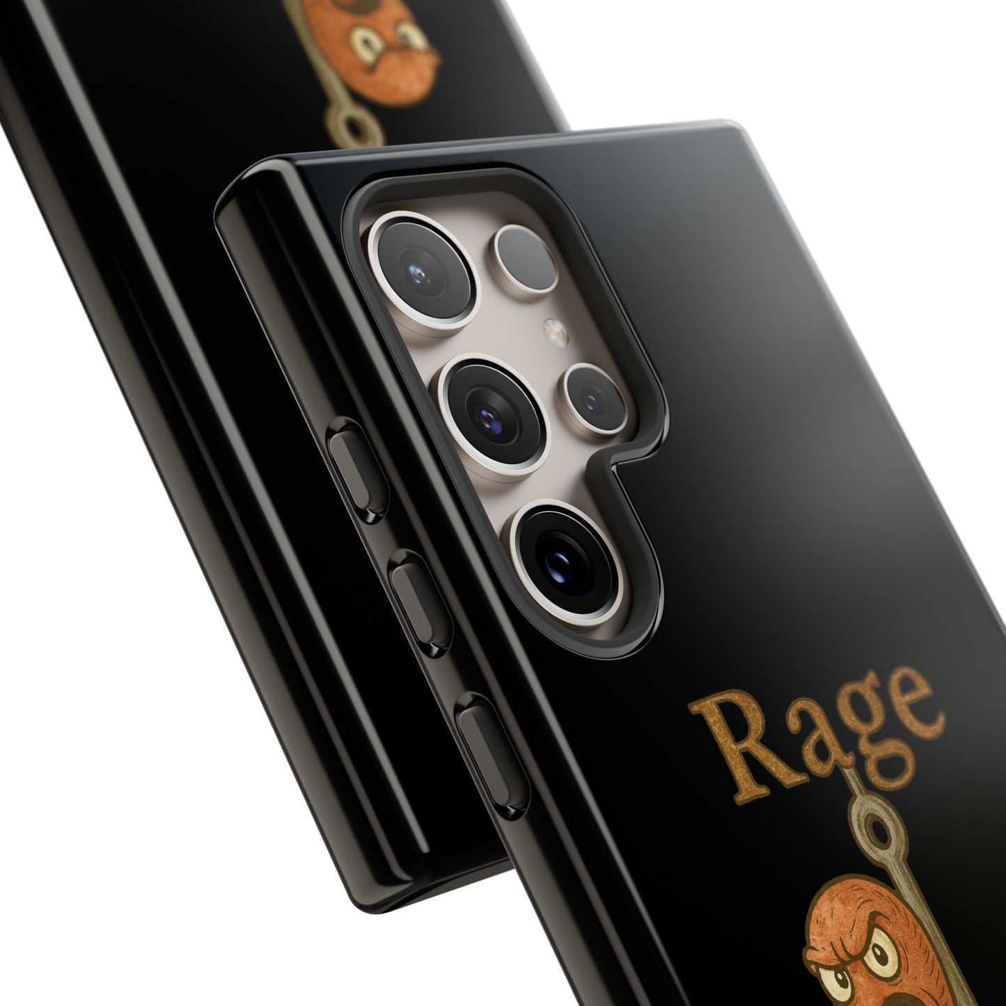 Phone Case — "Rage Bait" Angry Worm Fishing Design