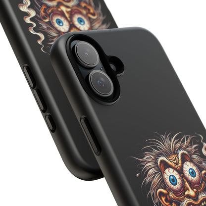 Phone Case — Wild Cartoon Monster Smoking Design
