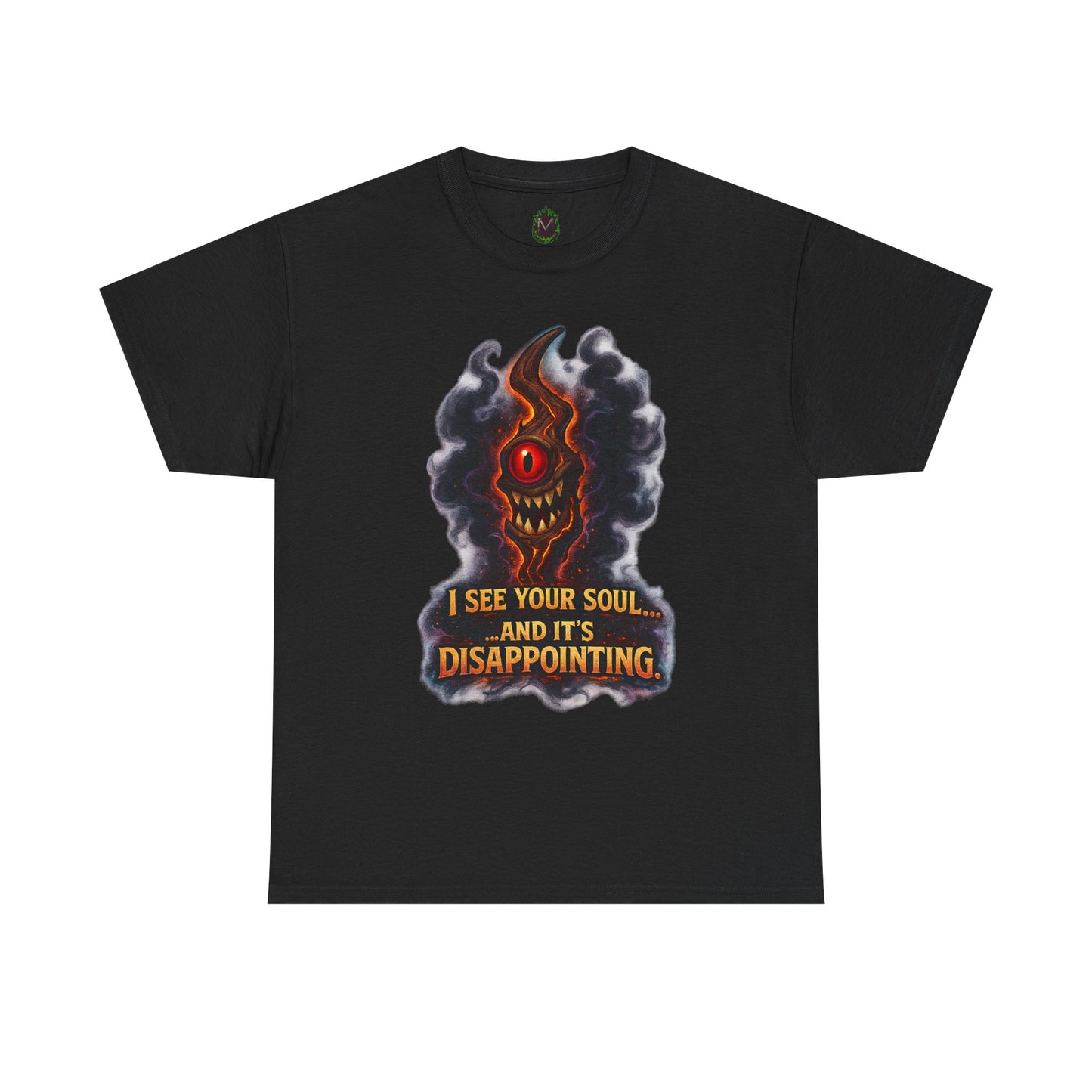 I See Your Soul Demon Eye T-Shirt | Horror Graphic Tee