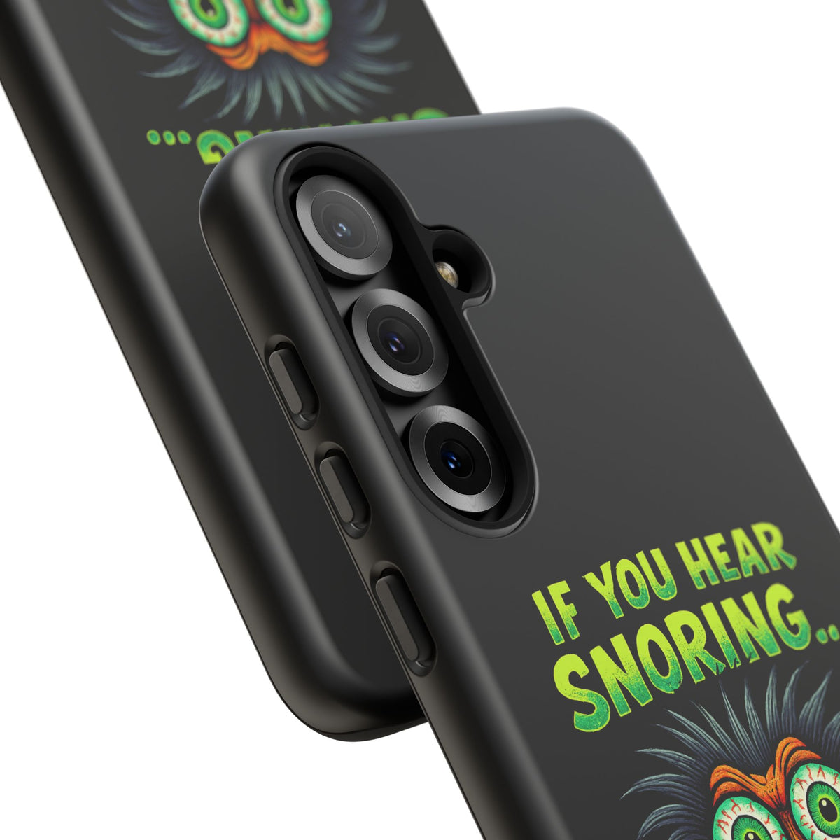 Funny 'If You Hear Snoring... That's Just My Last Brain Cell Dying' Phone Case