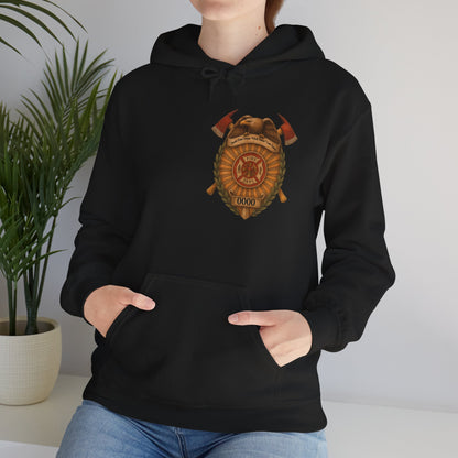 Heat of Danger Firefighter Hoodie