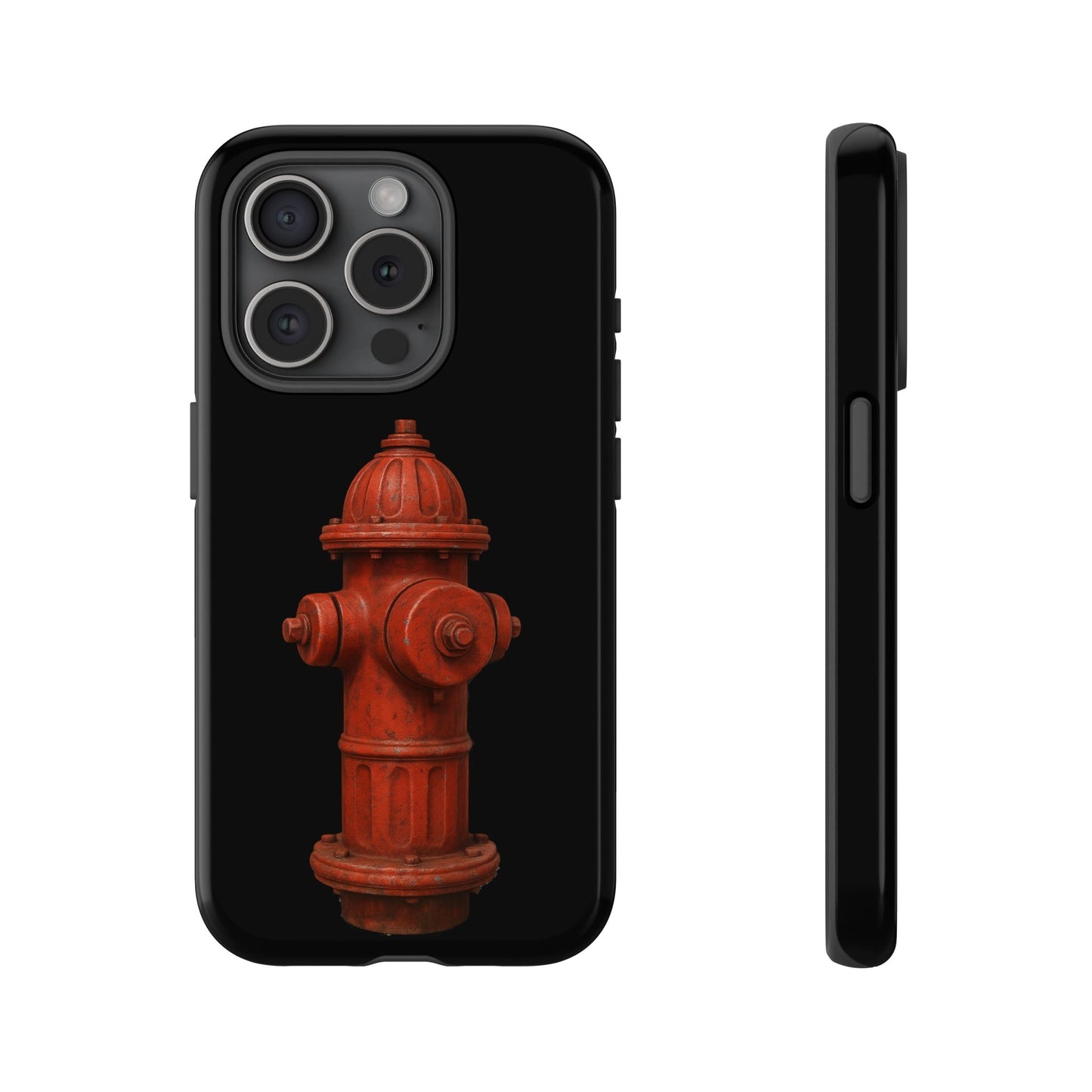 Red Fire Hydrant Phone Case — Tough Protective iPhone Cover