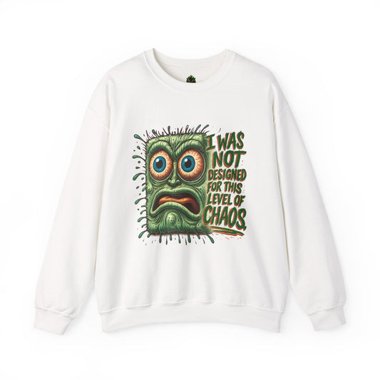 Chaos Pad – Overwhelmed Maxipad Crewneck
