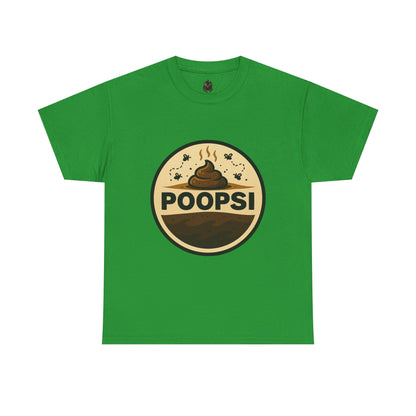Poopsi Logo Tee | Funny Poop Graphic T-Shirt