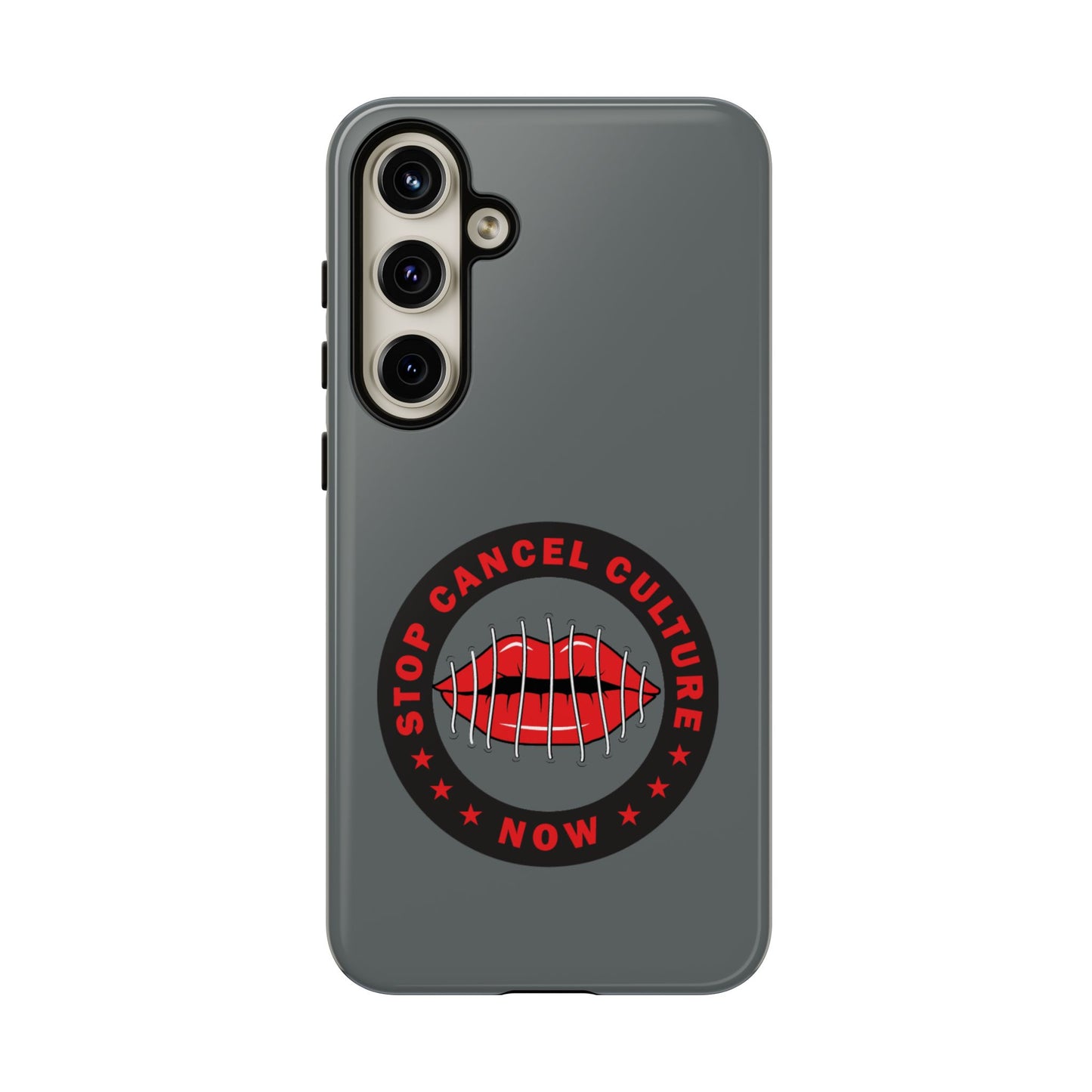 Phone Case — "Stop Cancel Culture Now" Graphic Tough Protective Case