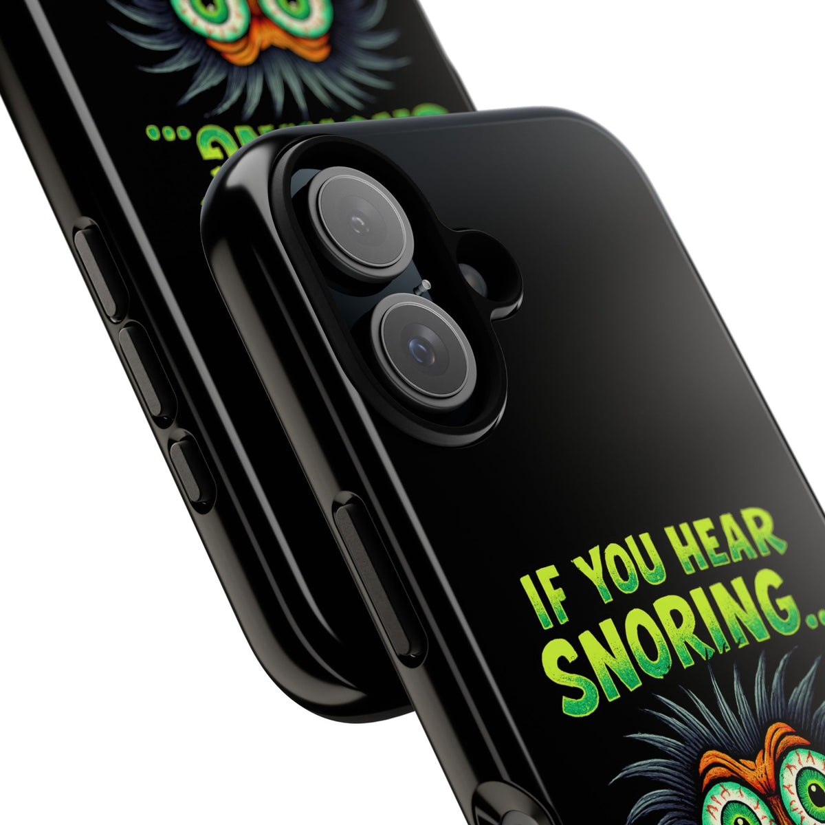 Funny 'If You Hear Snoring... That's Just My Last Brain Cell Dying' Phone Case