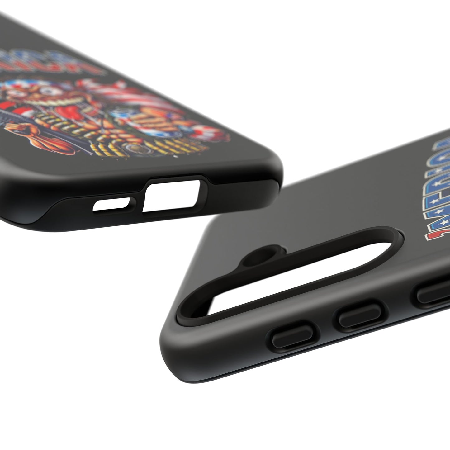 'MERICA Patriotic Phone Case — American Flag Madman Design