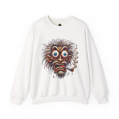 Wild-Eyed Smoking Maniac Crewneck Sweatshirt