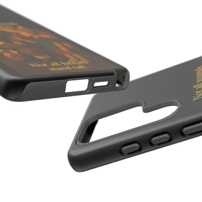 Phone Case — “Not All Wounds Are Visible” Firefighter PTSD Support Design