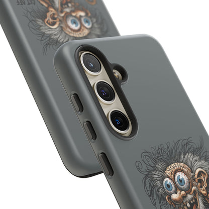 Phone Case — Funny Grumpy Troll Design: “Get Off My Lawn” Protective Cover