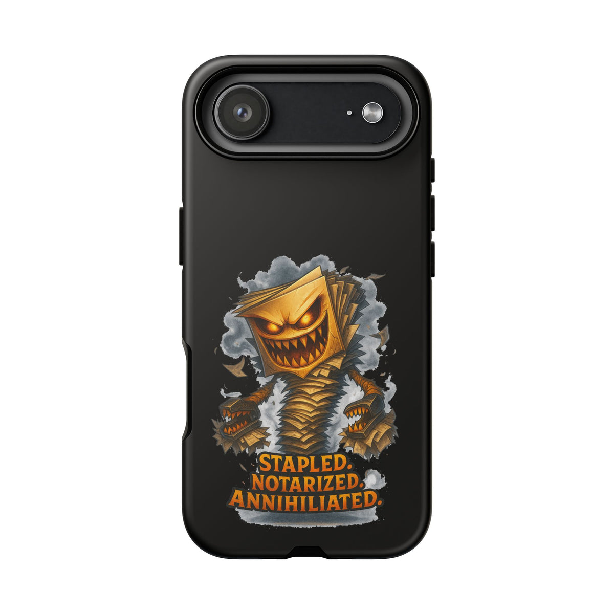 Phone Case — Stapled, Notarized, Annihilated Lightning-Fast Protective Case