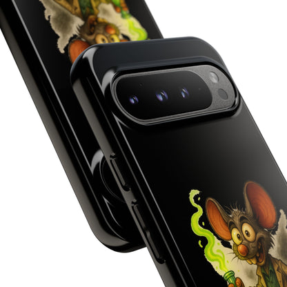 Phone Case — Funny Cartoon Rat "Oops That Wasn't Cheese" Protective Cover