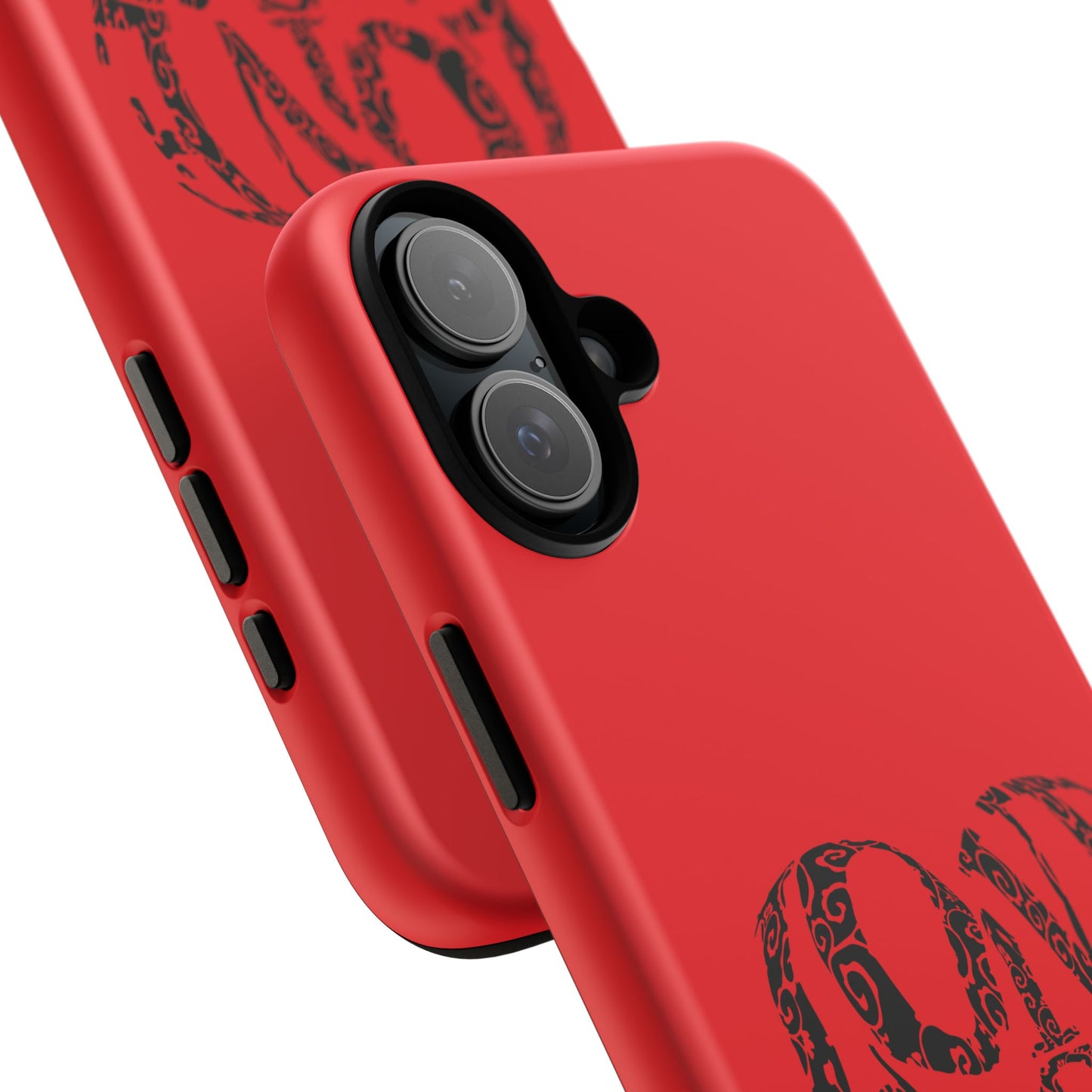 Red 'Love Justice' Heart Phone Case — Protective iPhone Cover, Valentine’s Gift
